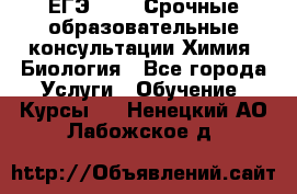 ЕГЭ-2021! Срочные образовательные консультации Химия, Биология - Все города Услуги » Обучение. Курсы   . Ненецкий АО,Лабожское д.